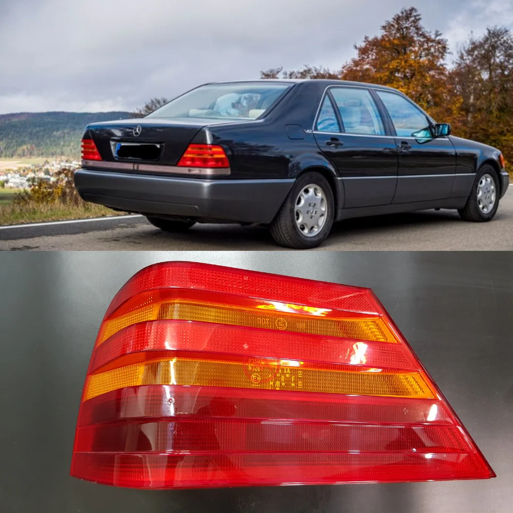 Mercedes Benz Ulo Tail Light Lens Left Side W140 UTC 1408200166