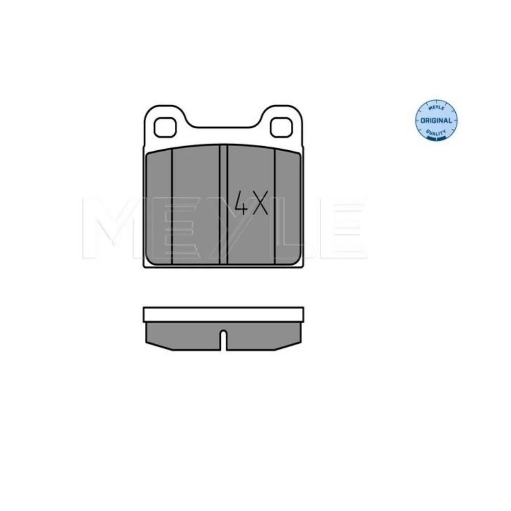 Mercedes Benz Meyle Rear Brake Pad Set W107 W115 W123 W116 W126 Volvo 140/240 0014200620 0252103515 0004205720 000420582