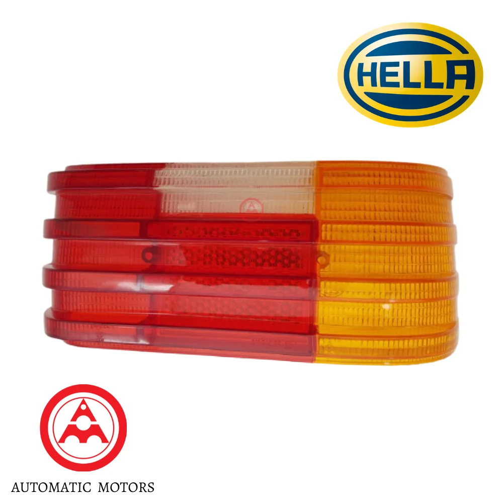 Mercedes Benz Hella Tail Light Cover Left Side W114 W115 FC74> 1148200966 1148200166 9EL115231001