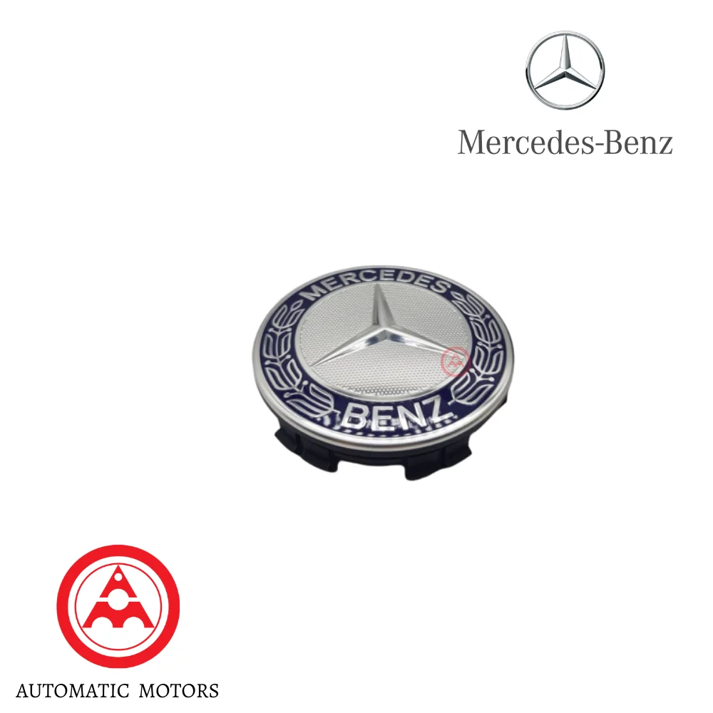 Original Mercedes Benz Sport Rim / Hub Cap Blue W170 W230 W204 W169 W164 W639 W245 W171 W219 W211 W172 B66470120 1704000