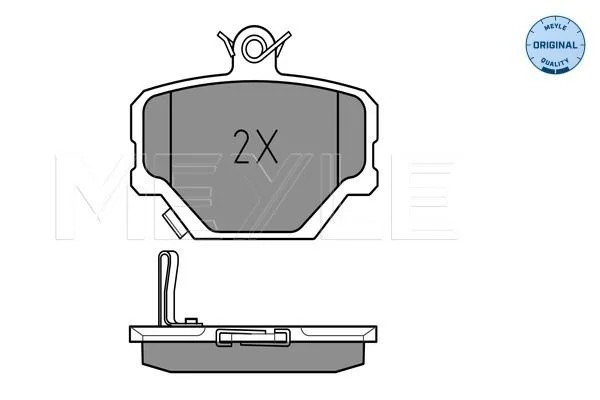 Smart Fortwo Meyle Front Brake Pad Set W450 W452 Q0001431V004000000 4514210110 0252199915 4514210210