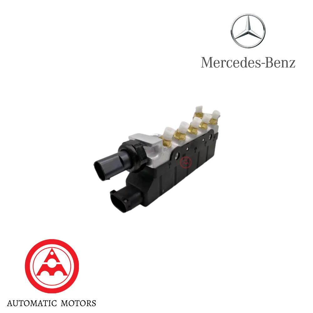 Original Mercedes Benz Hydraulic Air Compressor Pump Distributor Valve Block W220 FC W211 6-Pipe Hole Made In Germany 22