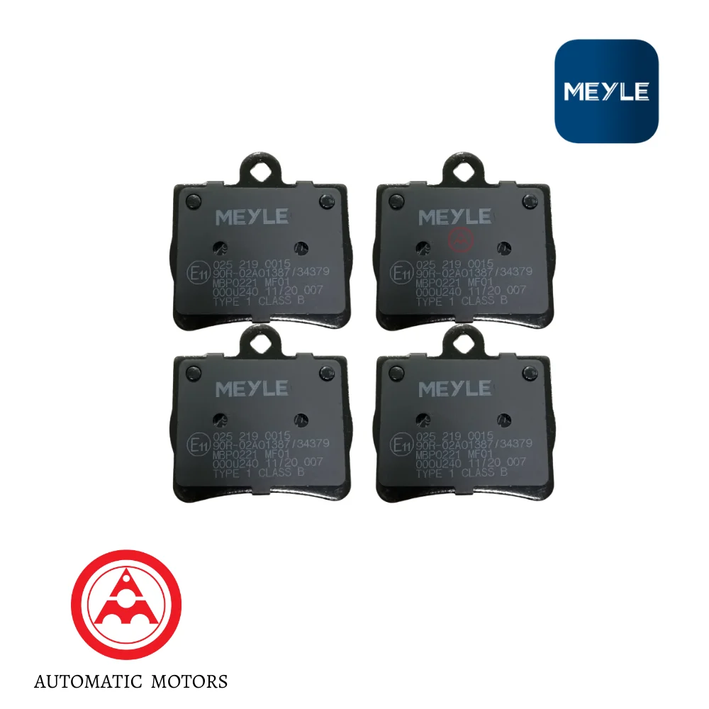 Mercedes Benz Meyle Rear Brake Pad Set W202 FC97 [1-Pin] 0054201820 0024205120 0252190015