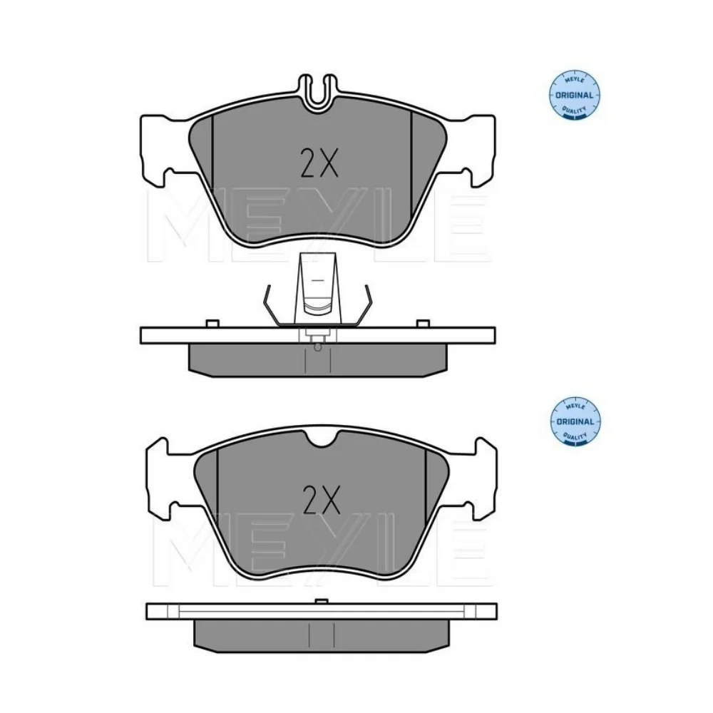 Mercedes Benz Meyle Front Brake Pad Set W210 E200 230 240 W170 W208 0024204420 0252166419 0044200220 0024209620