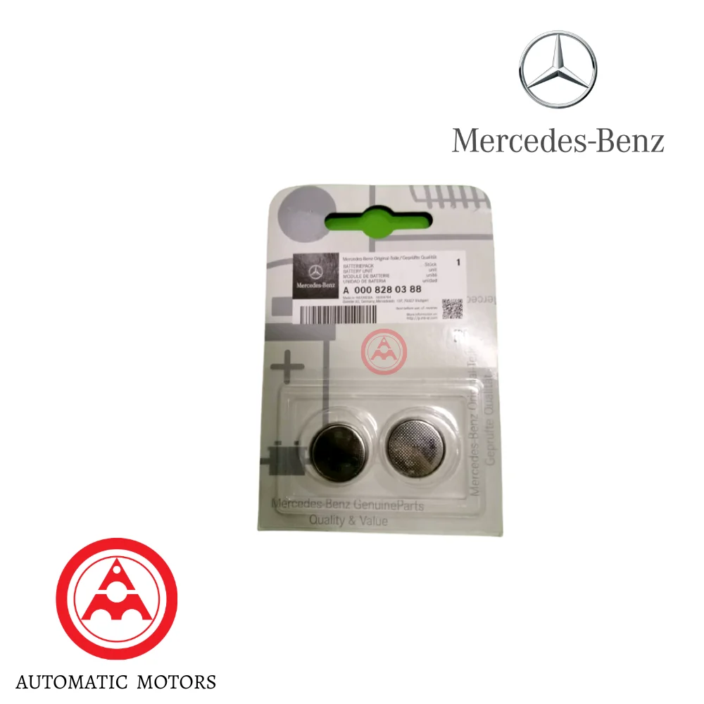 Original Mercedes Benz Remote Control Battery 2 pcs CR2025 0008280388 A0008280388