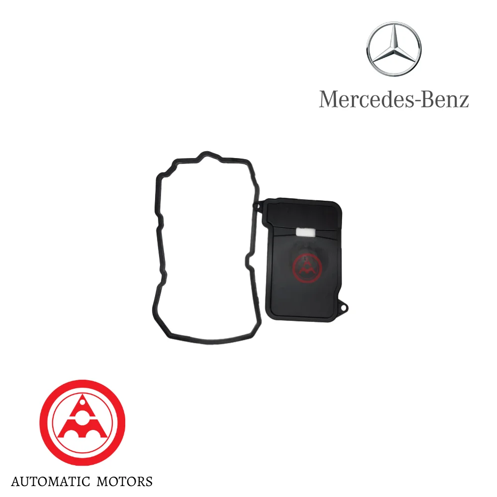Original Mercedes Benz Auto Transmission Filter + Oil Pan Gasket 724 2 W222 S400 Hybrid W212 E300 Hybrid Made In German