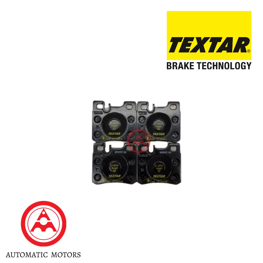 Mercedes Benz Textar Rear Brake Pad Set T124 W129 W170-U W210 E20/230 2-Pin 2119701 0014201320 0014209520 0054201720