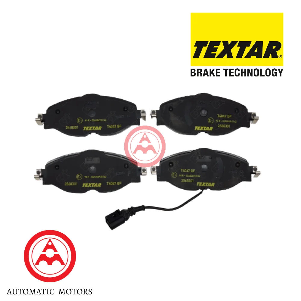 Volkswagen Golf 1.4 Blue 13' Textar Front Brake Pad Set W-Sensor 8V0698151 2568301 8V0698151A 8V0698151B 5Q0698151 5Q069