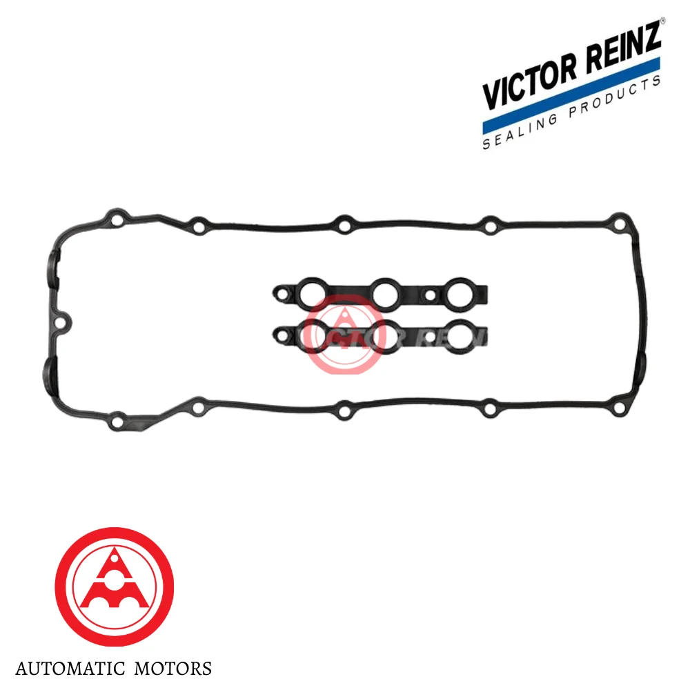 Victor Reinz Valve Cover Gasket Kit Bmw M54 E39 E46 E60 E65-730i X3 2.5 3.0i X5 E53 3.0i S/LK 11120030496 153307702