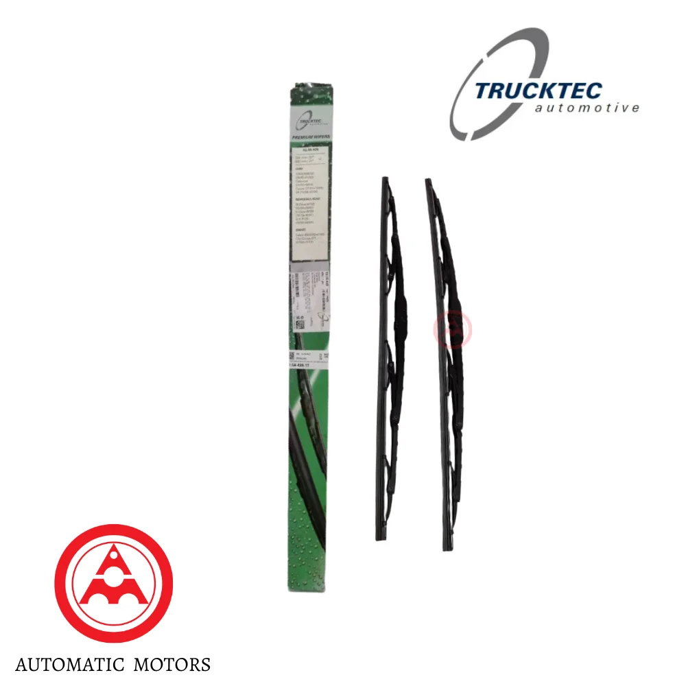 Mercedes Benz Trucktec Front Windscreen Wiper Blade Set Smart-For-Two W450 Audi V8 Coupe [21"/21"] 025842 4508200045