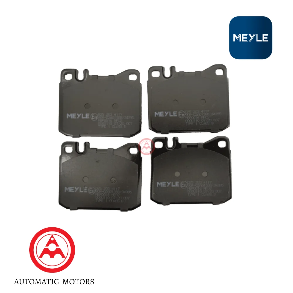 Mercedes Benz Meyle Front Brake Pad Set W126 20341 17.5mm TX T4113 PG 0004205920 0004206020 0004209420 0004209520 001420