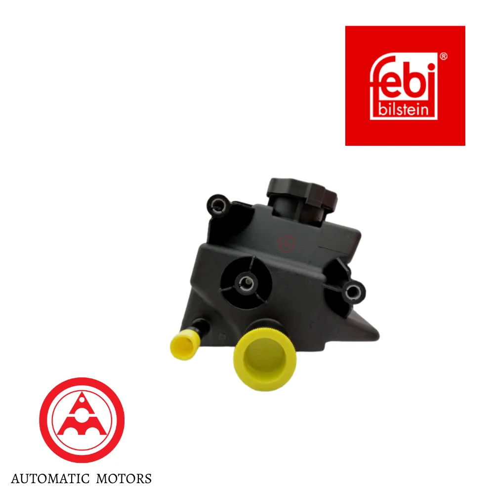 Mercedes Benz FEBI Steering Hydraulic Pump Tank Fluid With Cap W203 W204 W207 W209 W211 W212 W219 W221 W230 0004602383 0