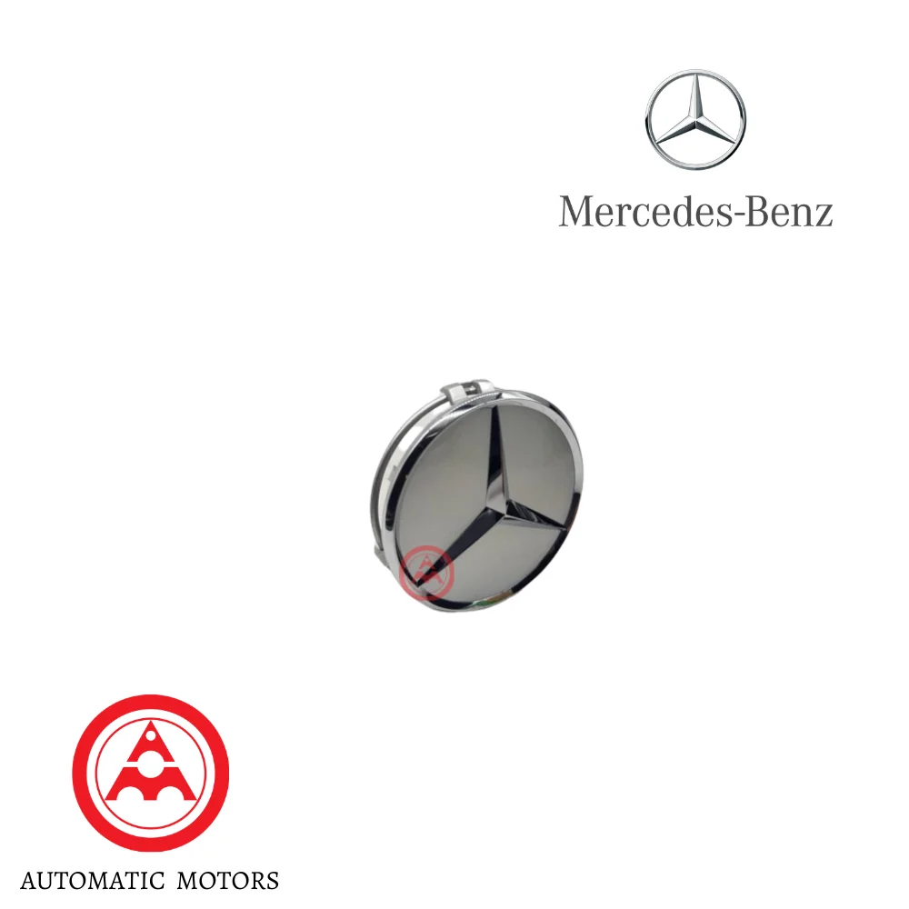 Original Mercedes Benz Sport Rim Cover/ Hub Cap With Chrome Star W203 W210 W220 75MM  B66470202 2204000125