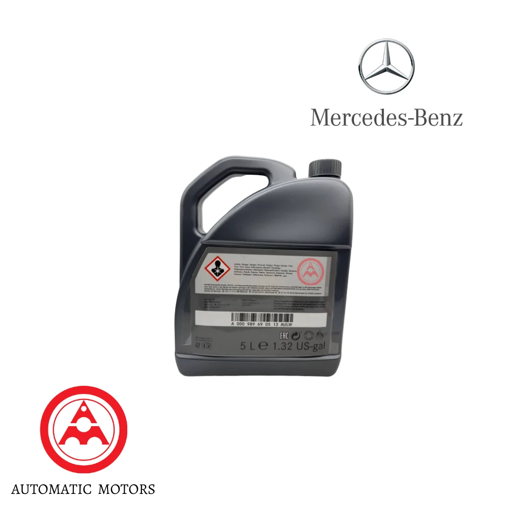 Original Mercedes-Benz Automatic Transmission Oil 5Lit Made In Germany 722-9 7G-Tronic W222-724-2 Blue 236.15 0019897703