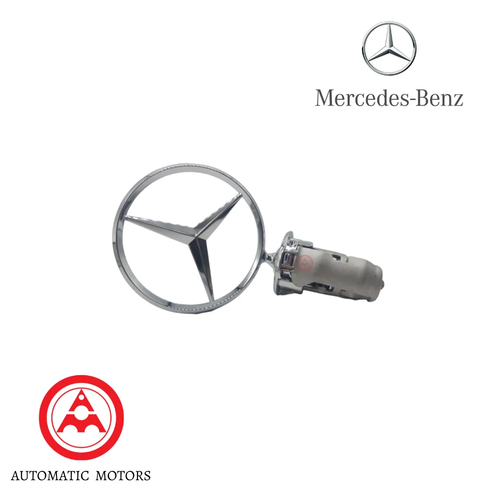Original Mercedes Benz Bonnet "STAR" Assembly Logo W124 W123 W201 W126 1248800086 1248808697