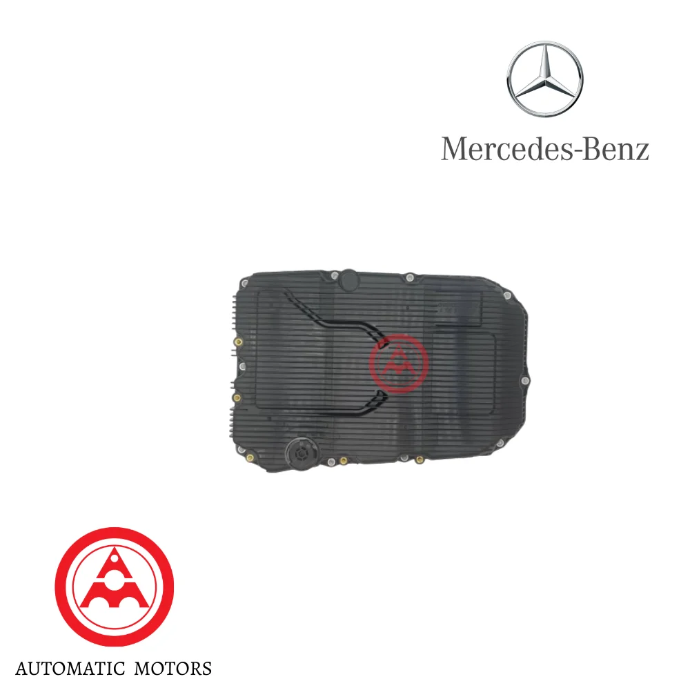 Original Mercedes-Benz Auto Transmission Filter with Gasket and Oil Pan 725-0 Made In Germany 7252703707 7252708804 0225