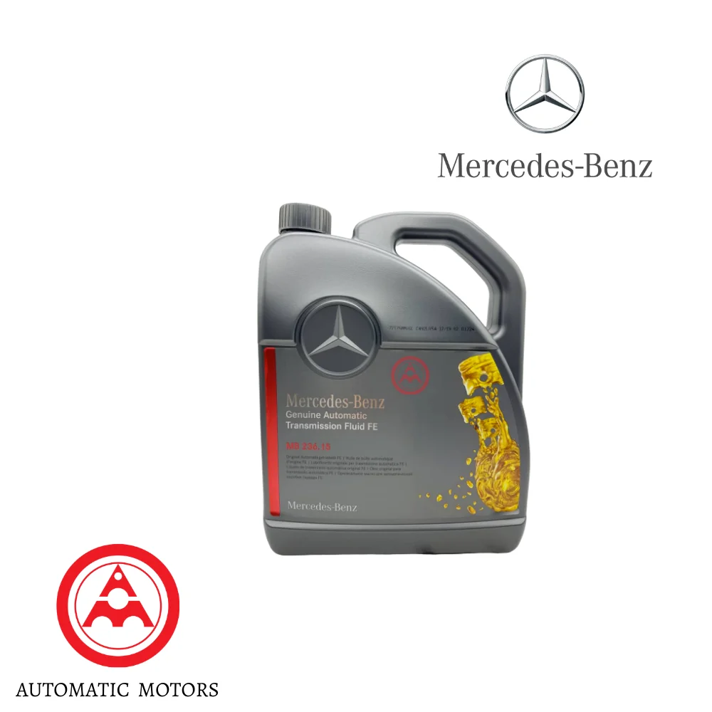 Original Mercedes-Benz Automatic Transmission Oil 5Lit Made In Germany 722-9 7G-Tronic W222-724-2 Blue 236.15 0019897703