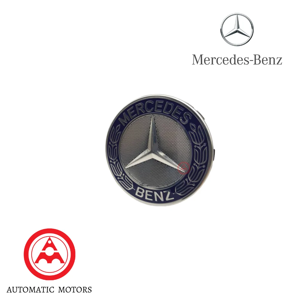 Original Mercedes Benz Sport Rim / Hub Cap Blue W170 W230 W204 W169 W164 W639 W245 W171 W219 W211 W172 B66470120 1704000