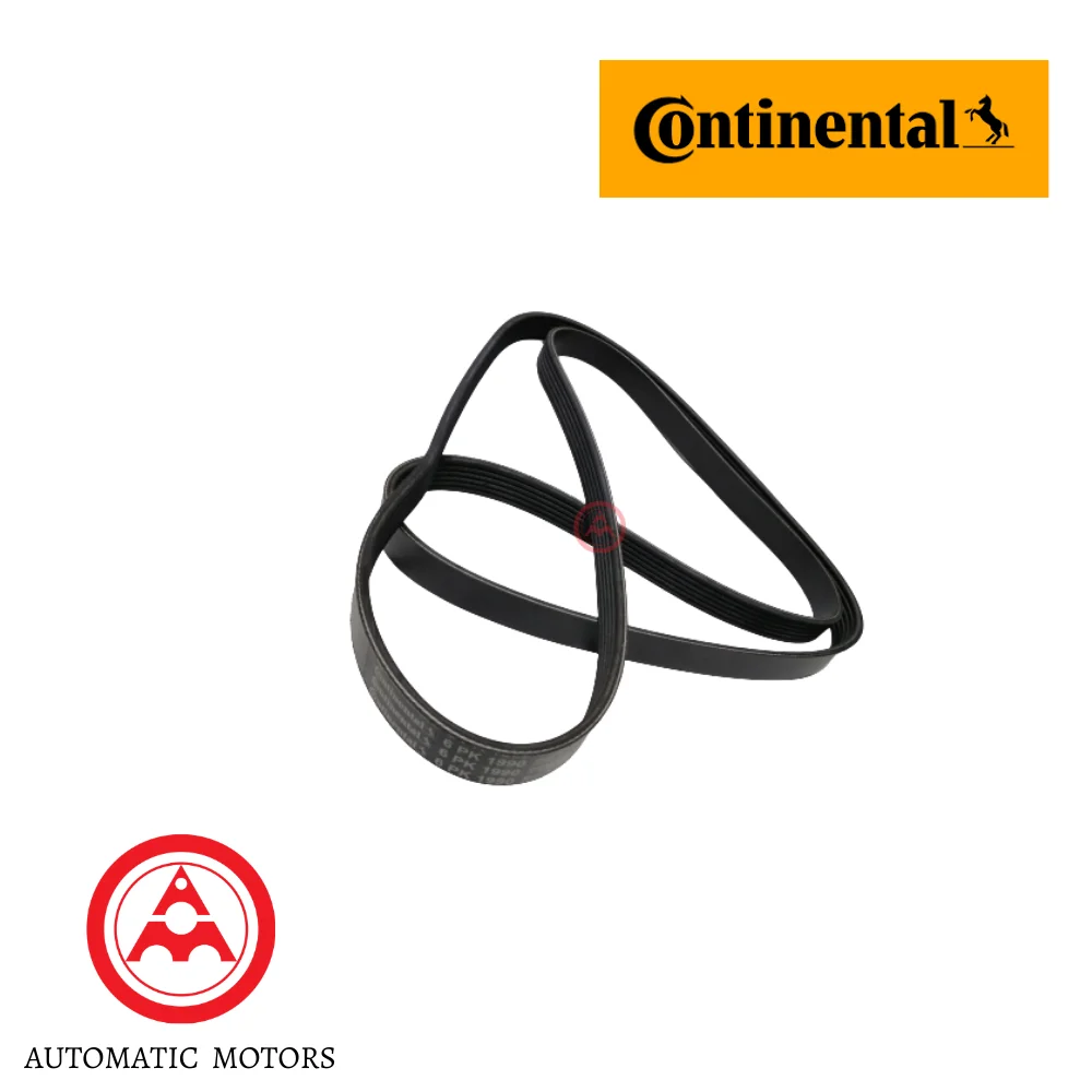 Bmw E90-330i E60-525i 530i N52 Continental Fan Belt 11287527564 6PK1990 11287628650