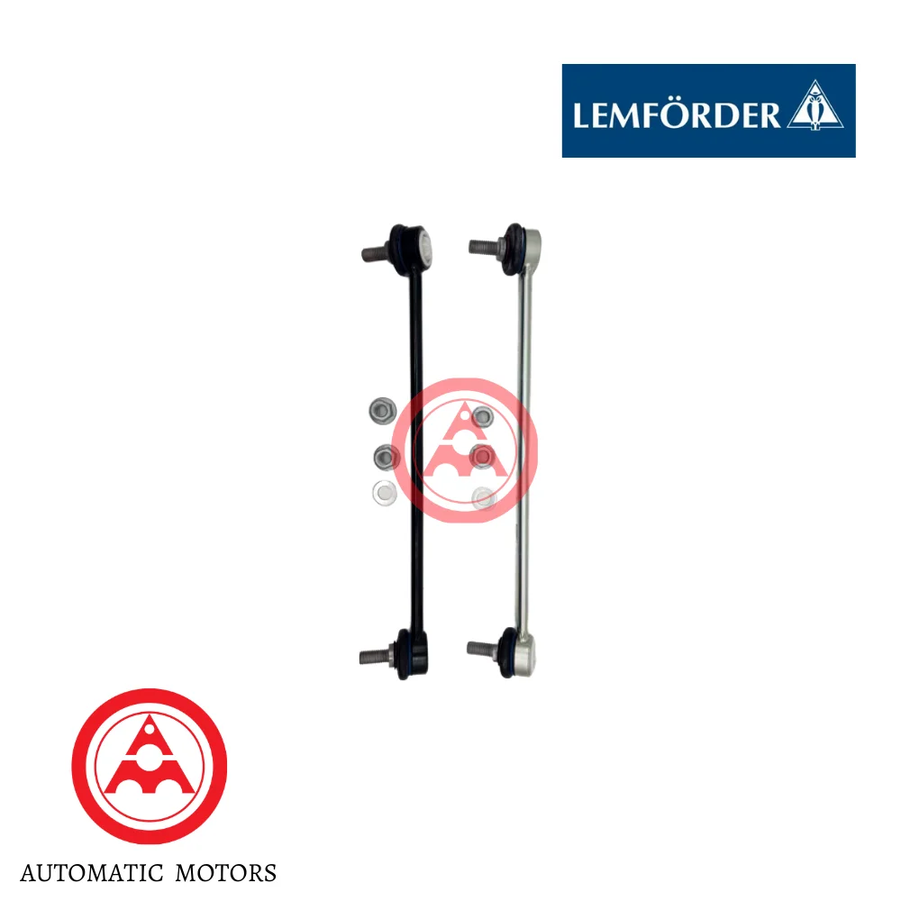 Lemforder Front Stabilizer Linkage / Torsion Bar Tie Rod Set Bmw X5-E53 31356750703 2587002 31356750704 2587102