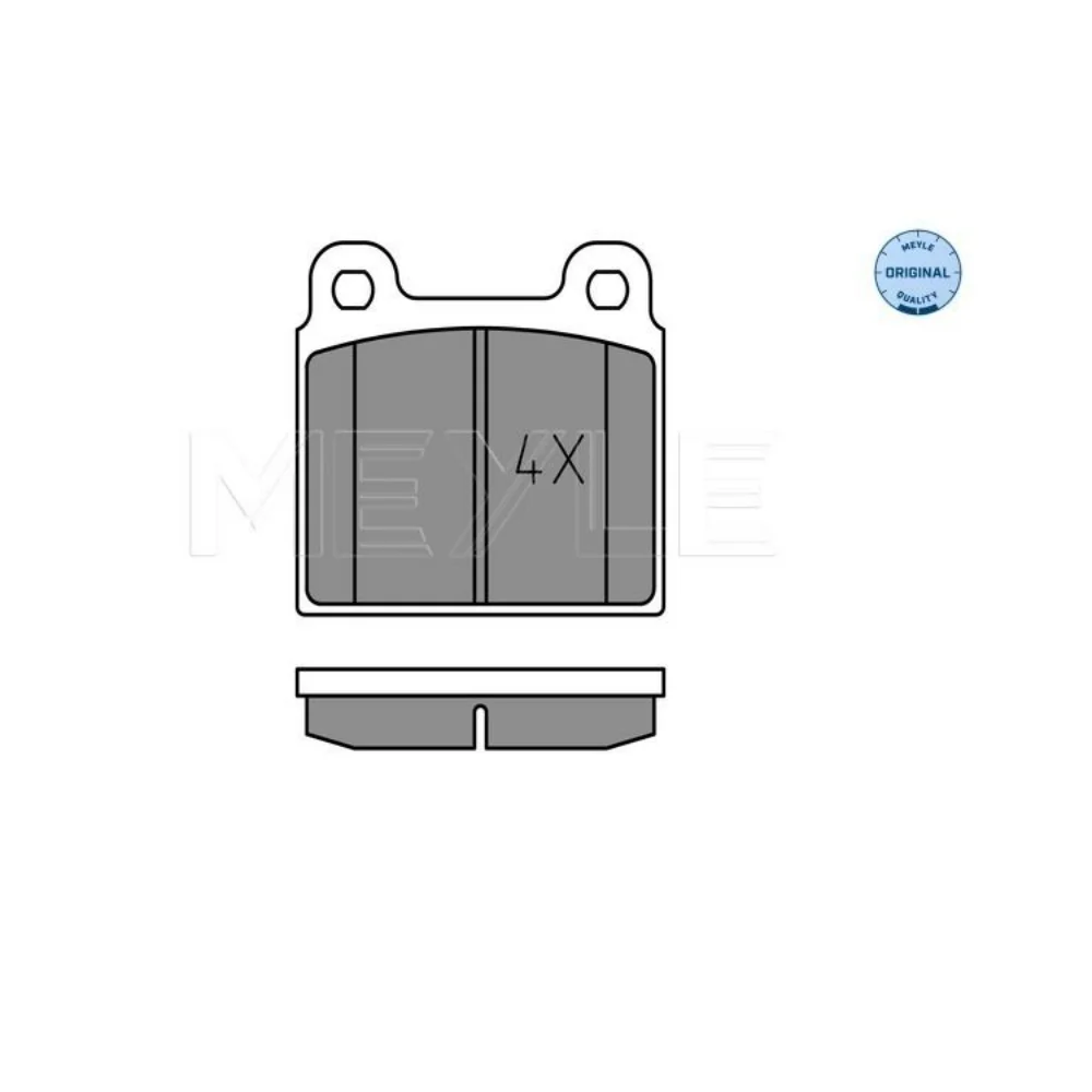 Mercedes Benz Meyle Front Brake Pad Set W115 0252001115 13046060272 2001115 0005867242 0014207720 0005862942