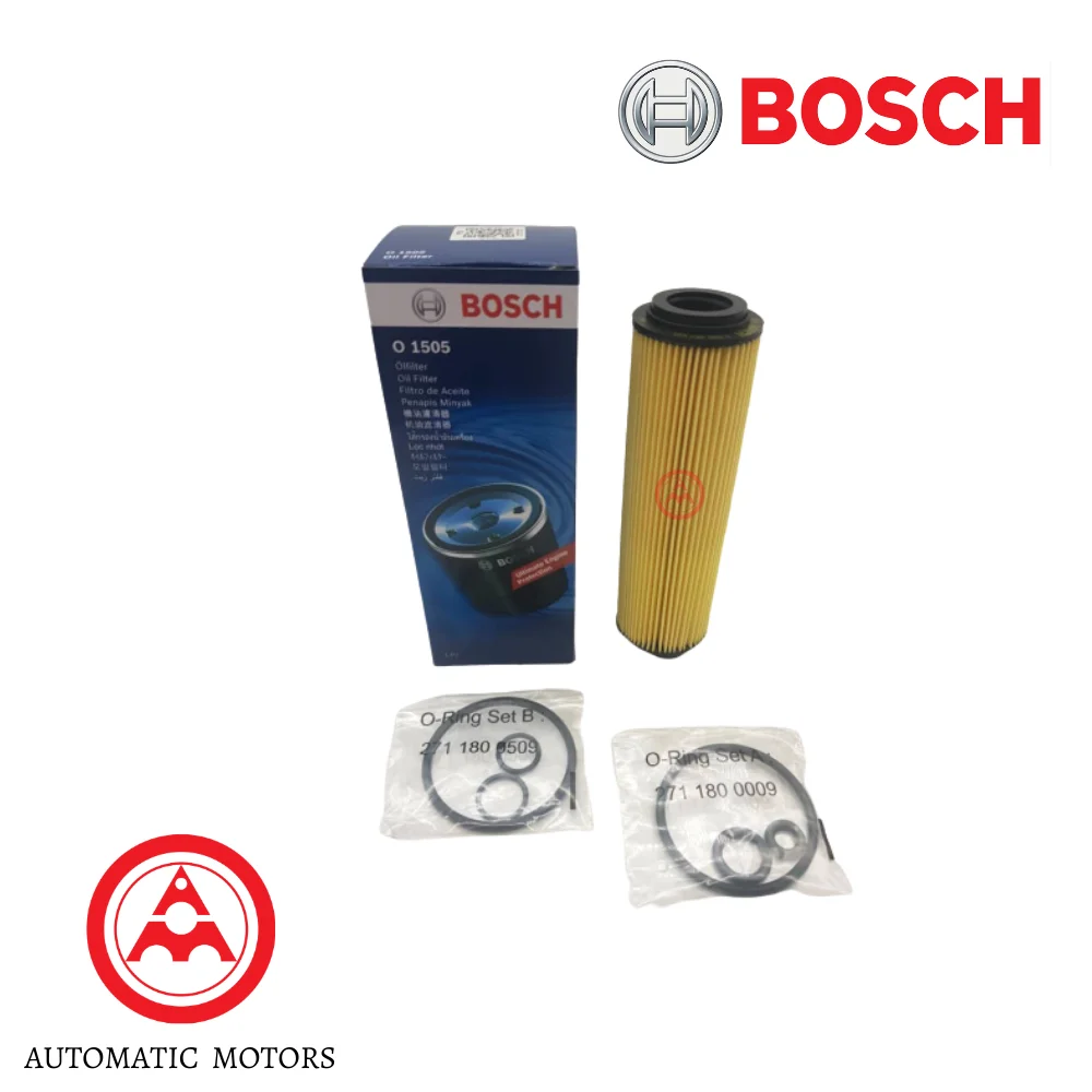 Mercedes Benz Bosch Oil Filter M271 2711800409 2711800509 2711800309 2711840425 OX183/5D1 0986AF1505 E207HD221