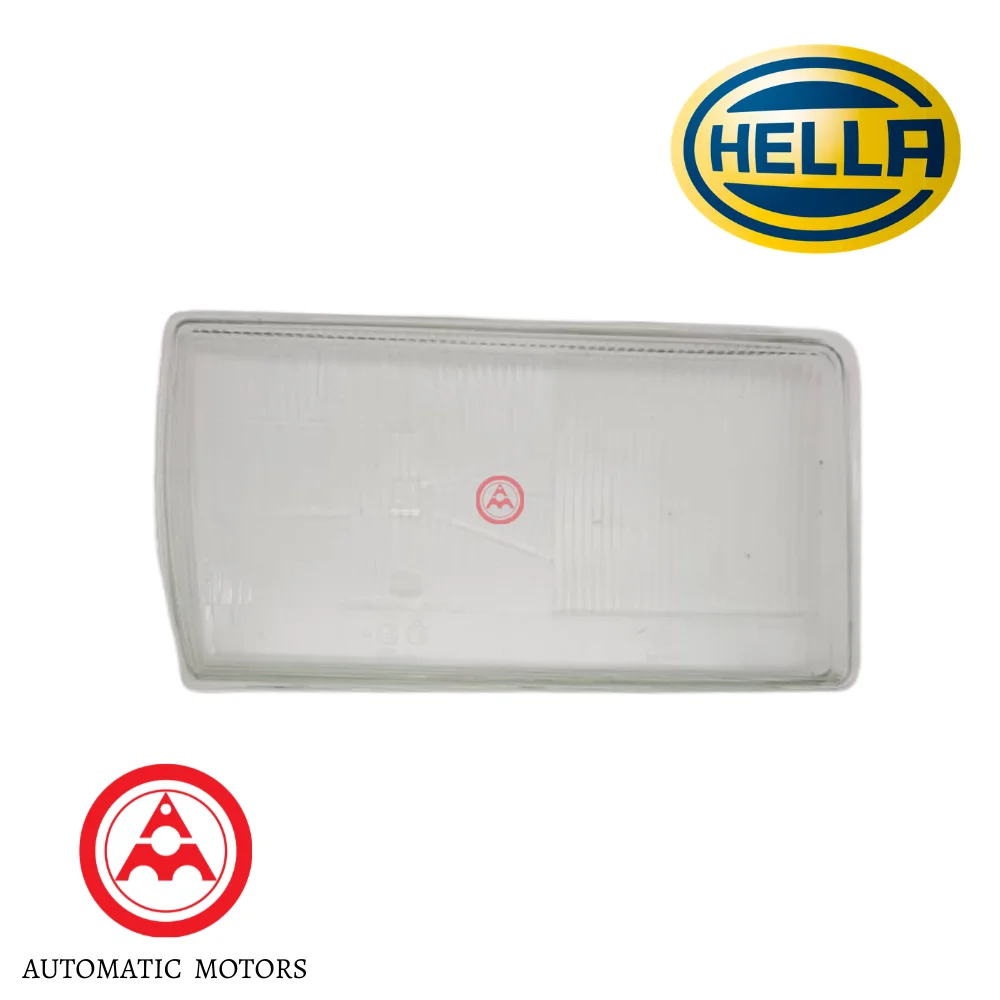 Mercedes Benz Hella Headlight Lens Left Side W123E 1238260990 1305620202