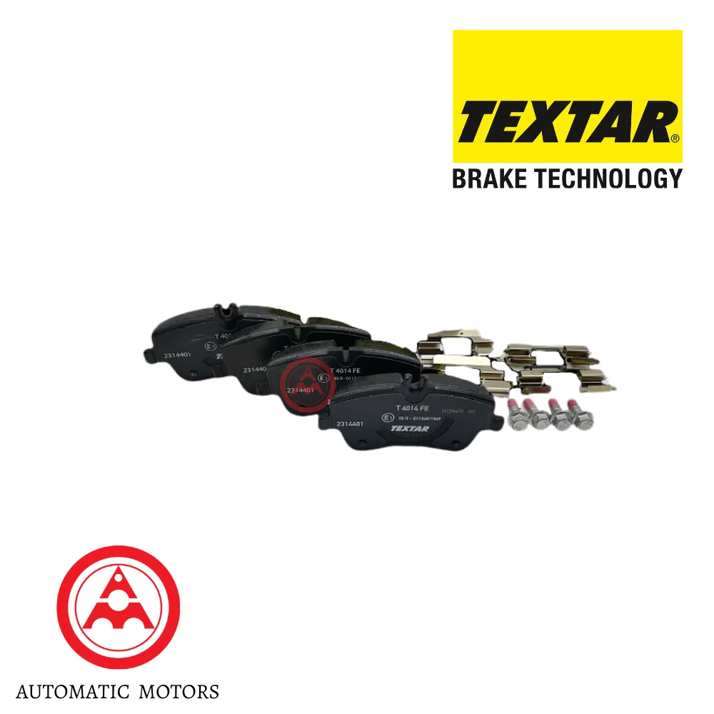 Mercedes Benz Textar Front Brake Pad Set W203 C200K W-Clip 2314401 0034205920 0034202520 0034209520 0034204520