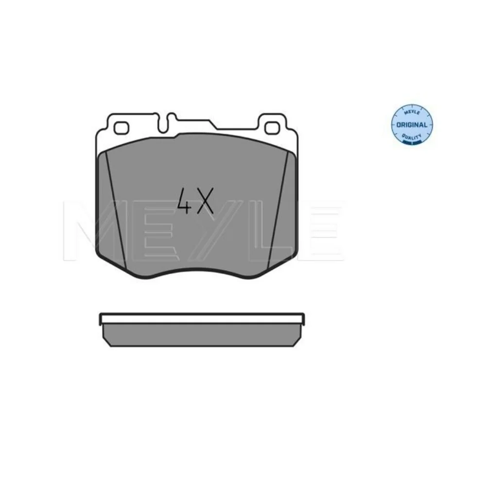 Mercedes Benz Meyle Front Brake Pad Set W205-C250 W213 W253 Amg Sports 0084201820 0252204718 0084201920 0004206700