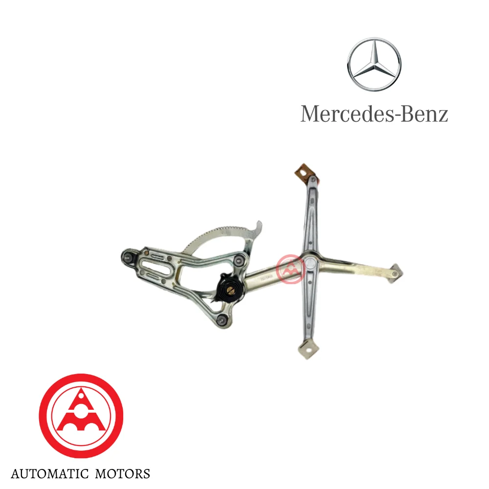 Original Mercedes-Benz Front Door Power Window Regulator L/H W124 Made in Germany 1247200346