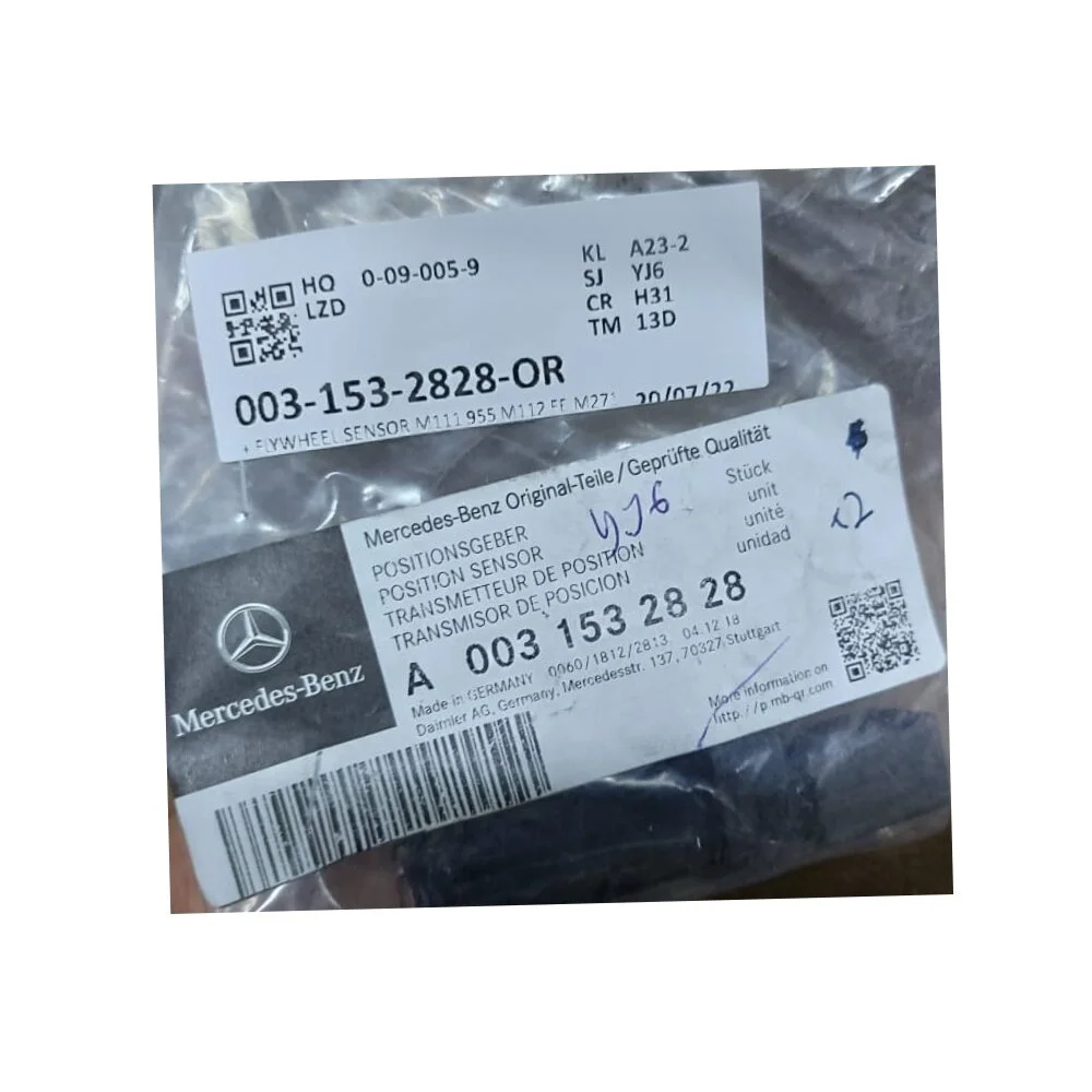 Original Mercedes Benz Crankshaft Position Sensor / FLYWHEEL SENSOR M111 955 M112 FE M271 2-FL-PIN 0031532828