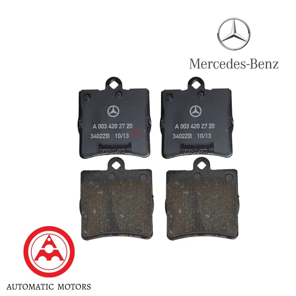 Original Mercedes Benz Rear Brake Pad Set W210 E20/23/24-FC98> W170 FC W203 W208 FC [1PIN] 0034202720 0024207420
