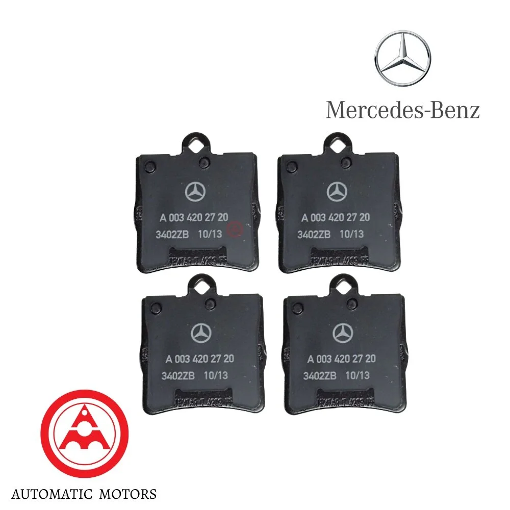 Original Mercedes Benz Rear Brake Pad Set W210 E20/23/24-FC98> W170 FC W203 W208 FC [1PIN] 0034202720 0024207420