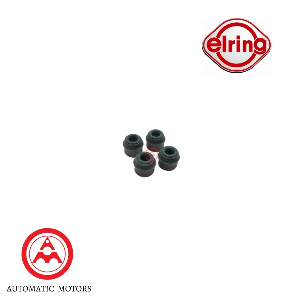 Mercedes Benz Elring Valve Seal Kit All-6MM X4PCS M271-FE M272 M273 W450 W452 SMART-FOR-2 Steel 0000535158