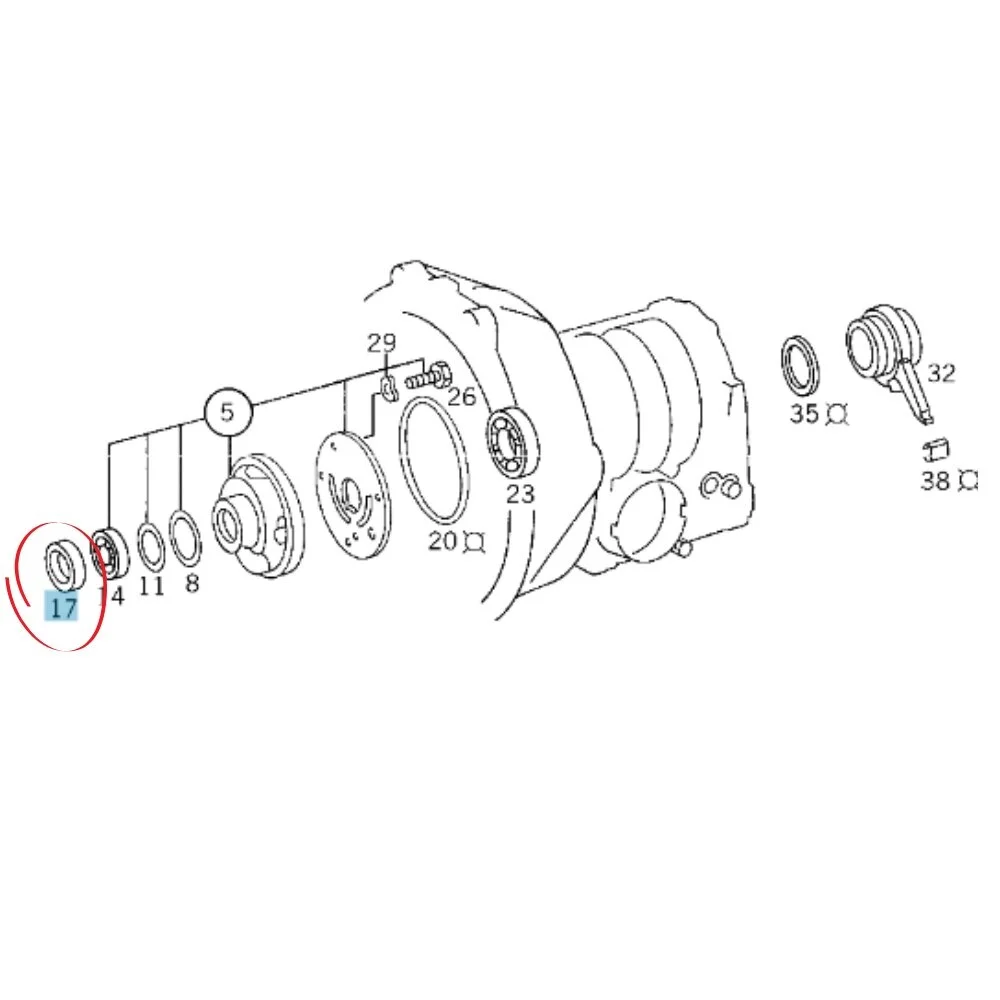 Mercedes Benz Victor-Reinz Automatic Transmission Front Oil Seal 722-6 722-9 722-3 722-8 0189970447 0139970946 010997494