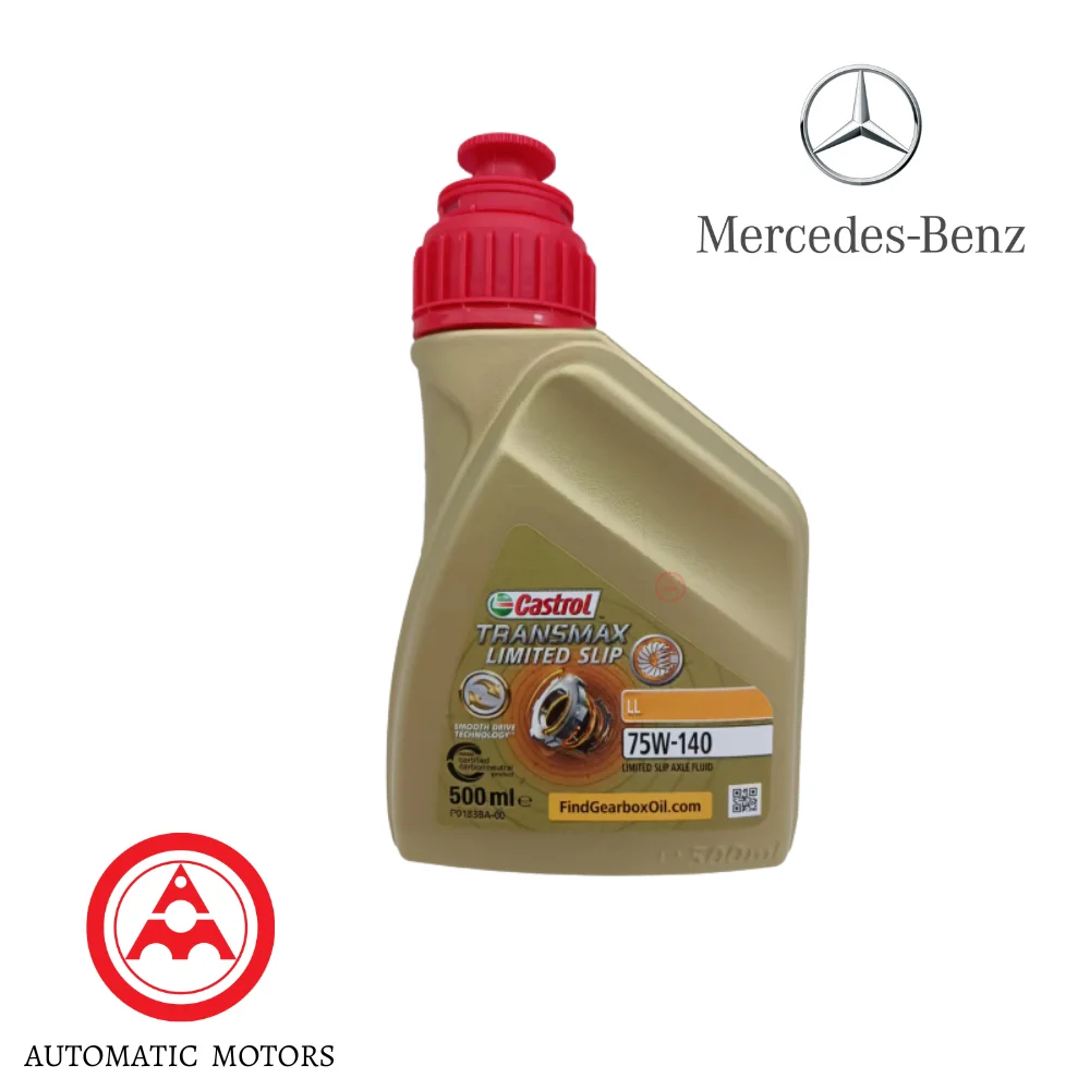 Original Mercedes Benz Rear Axle Differential 1/2Lit 75W-140 W251 W205 W213 W222 W218 (235.61) Castrol Syntrax Limited S