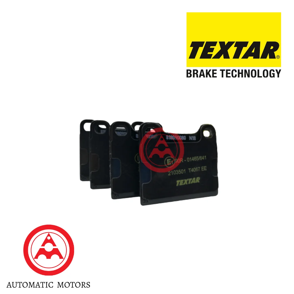 Mercedes Benz Textar Rear Brake Pad Set W107 W115 W123 W116 W126 Volvo 140/240 2103501 0014200620 0004205720 0004205820