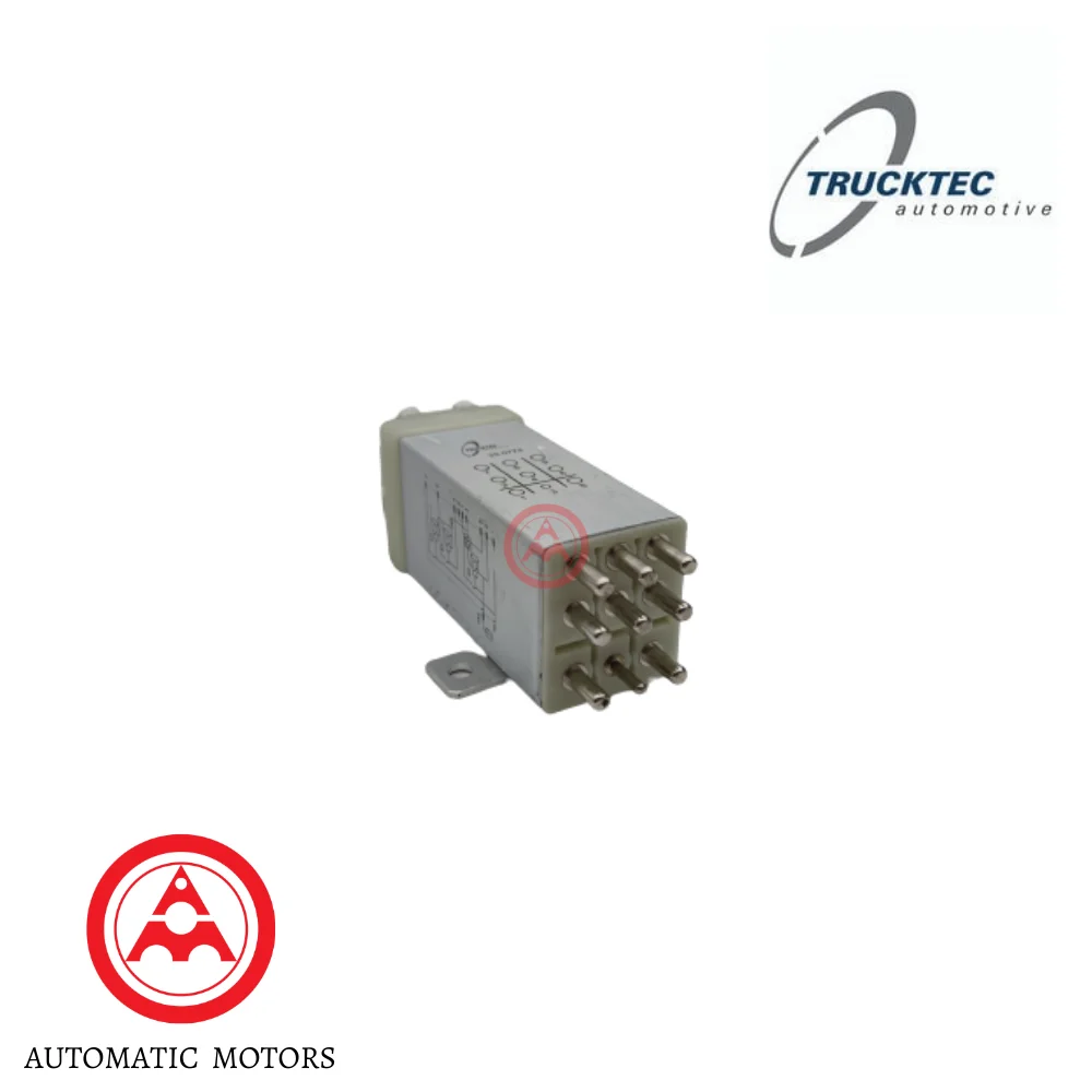 Mercedes Benz Trucktec Over Load Relay W124 E White 8-B-Pin 1-S-Pin 1-15A-Blue Fuse 0005405245