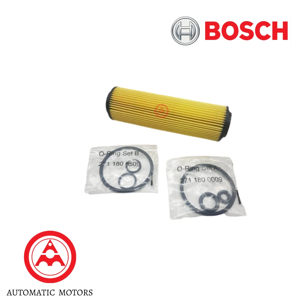 Mercedes Benz Bosch Oil Filter M271 2711800409 2711800509 2711800309 2711840425 OX183/5D1 0986AF1505 E207HD221