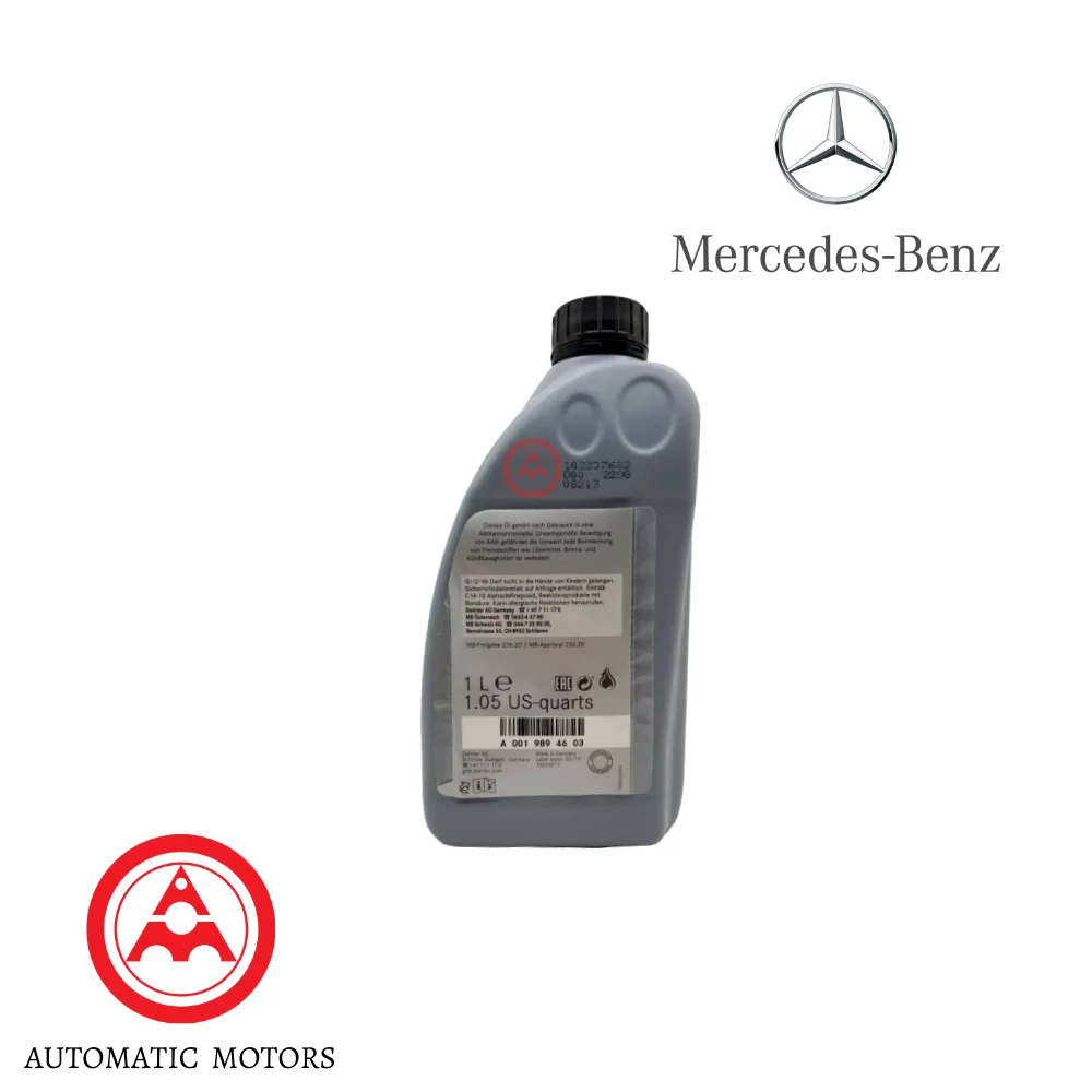 Mercedes-Benz Automatic Transmission Oil 1Lit Made In Germany 722-8 236.20 Mini Audi 0019894603 0140193000 MG052516A2 G0