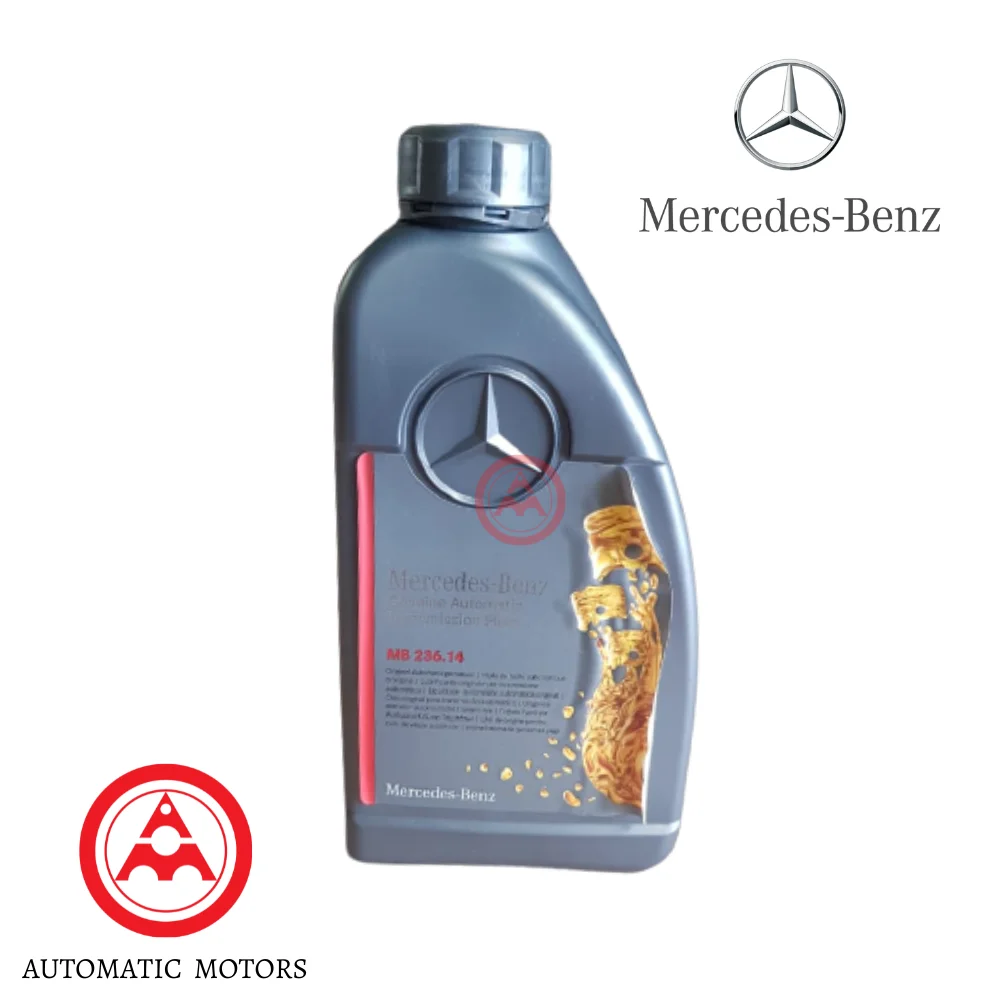 Mercedes Benz Red Automatic Transmission Oil 1Liter W204 W212 W207 W220 W221 722.9 Original ATF Fluid 0019896803