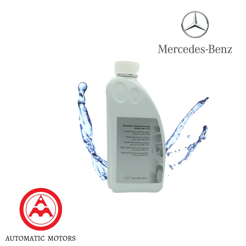 Original Mercedes Benz Blue Coolant / Antifreeze 1.5L Made In Germany 000989082 A0009890825