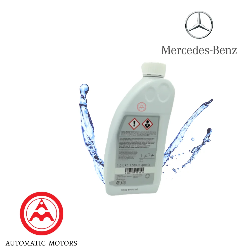 Original Mercedes Benz Blue Coolant / Antifreeze 1.5L Made In Germany 000989082 A0009890825