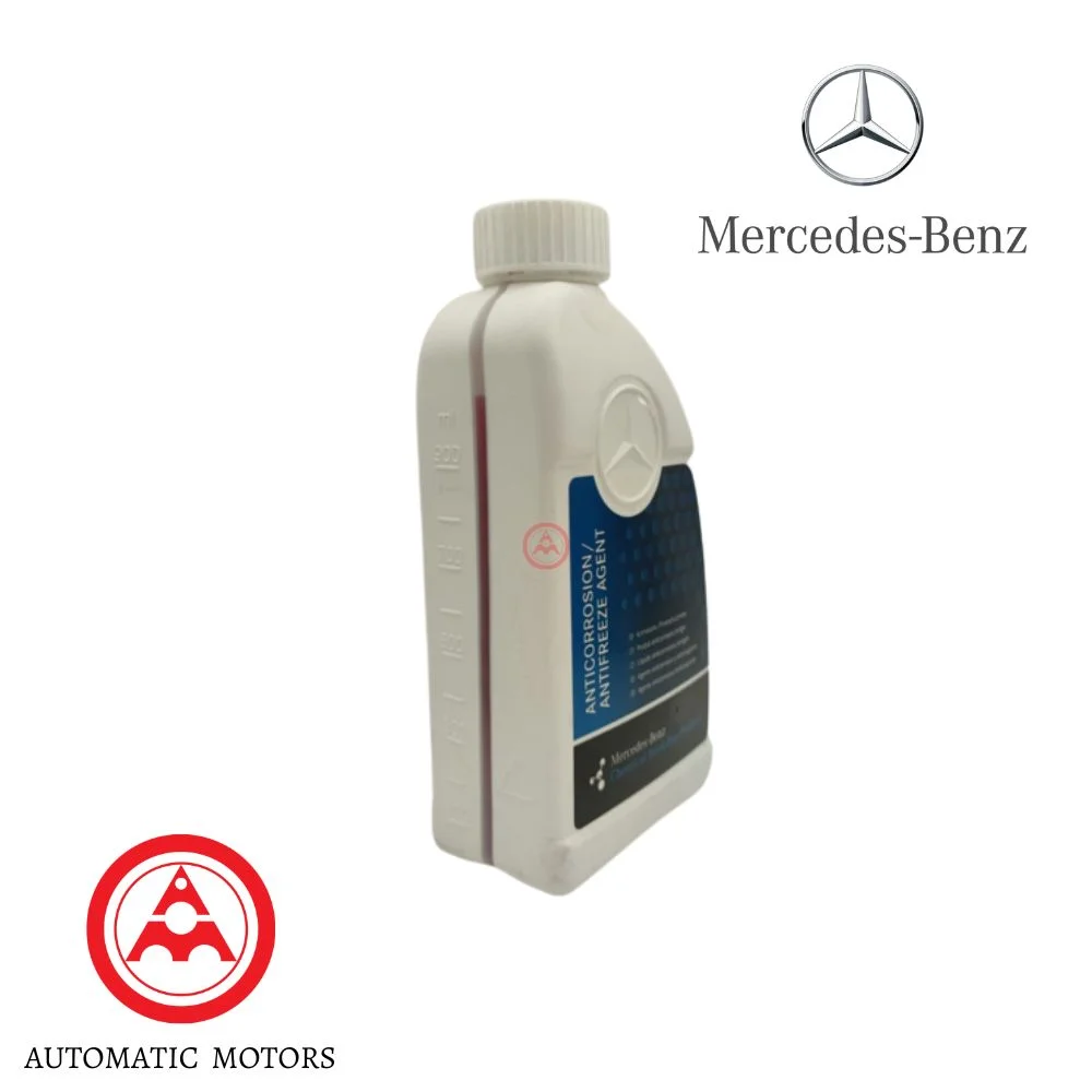Original Mercedes Benz Red Coolant / Antifreeze 1.05 Liter W205 W222 0009892825 000989282514 0140169600