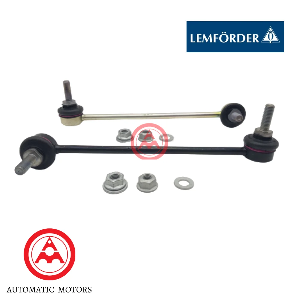 Lemforder Front Stabilizer Linkage / Torsion Bar Tie Rod Set BMW E39 31351095661 31351091855 1328302 31351095662 3135109