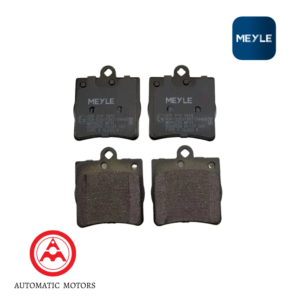 Mercedes Benz Meyle Rear Brake Pad Set W203 C200 W170 W210 E20/23/24 (1-Pin) 0034202720 0252191915 0024207420 0044209120