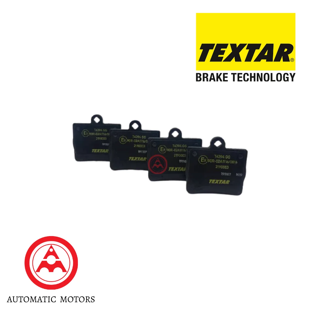 Textar Rear Brake Pad Set Mercedes Benz W202 FC97 1-Pin 2190003 13046040602 0054201820 0024205120