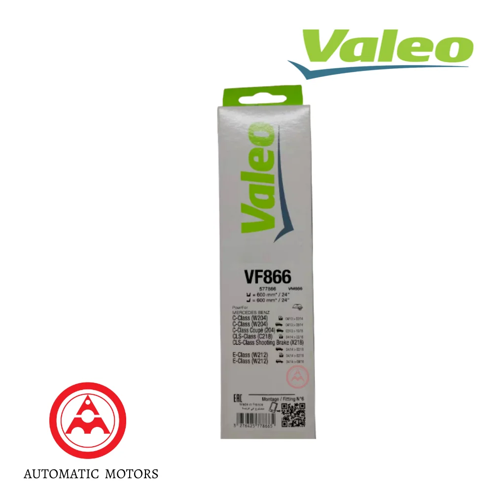 Mercedes Benz Valeo Front Windscreen Wiper Blade Set W204-FC W212-FC-A990875 24/24" Aero-Type 2128201800 2048203245 3397