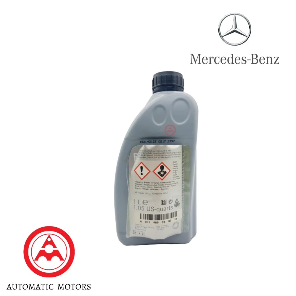 Original Mercedes Benz Synthetic Power Steering Oil 1 Lit Bmw Mini W168 W171 W203 W204 W209 W211 W212 W219 0019892403/10