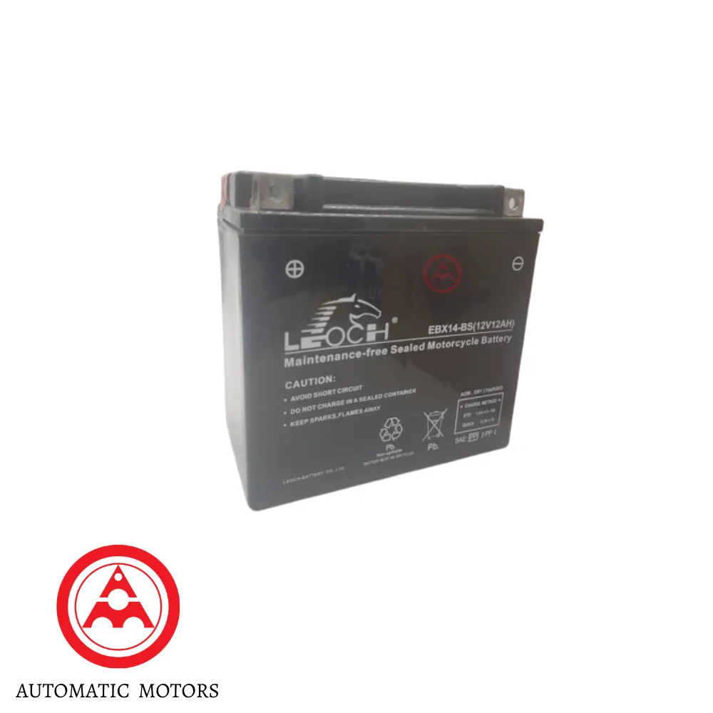 Leoch Mercedes Benz Backup Battery 12V12AH 200A W212 W222 W211 W219 W204 EBX14-BS YTX14 0009829308 2115410001 0009829608